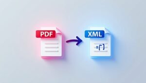 pdf to xml converter